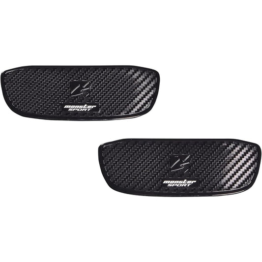 MONSTER SPORT Door Handle Protector Alto Works [HA36S] / Jimny [JB23W] and Others Suzuki Vehicles Set of 2 Scratch Prevention Door Handle Protection Black 792500-7300M