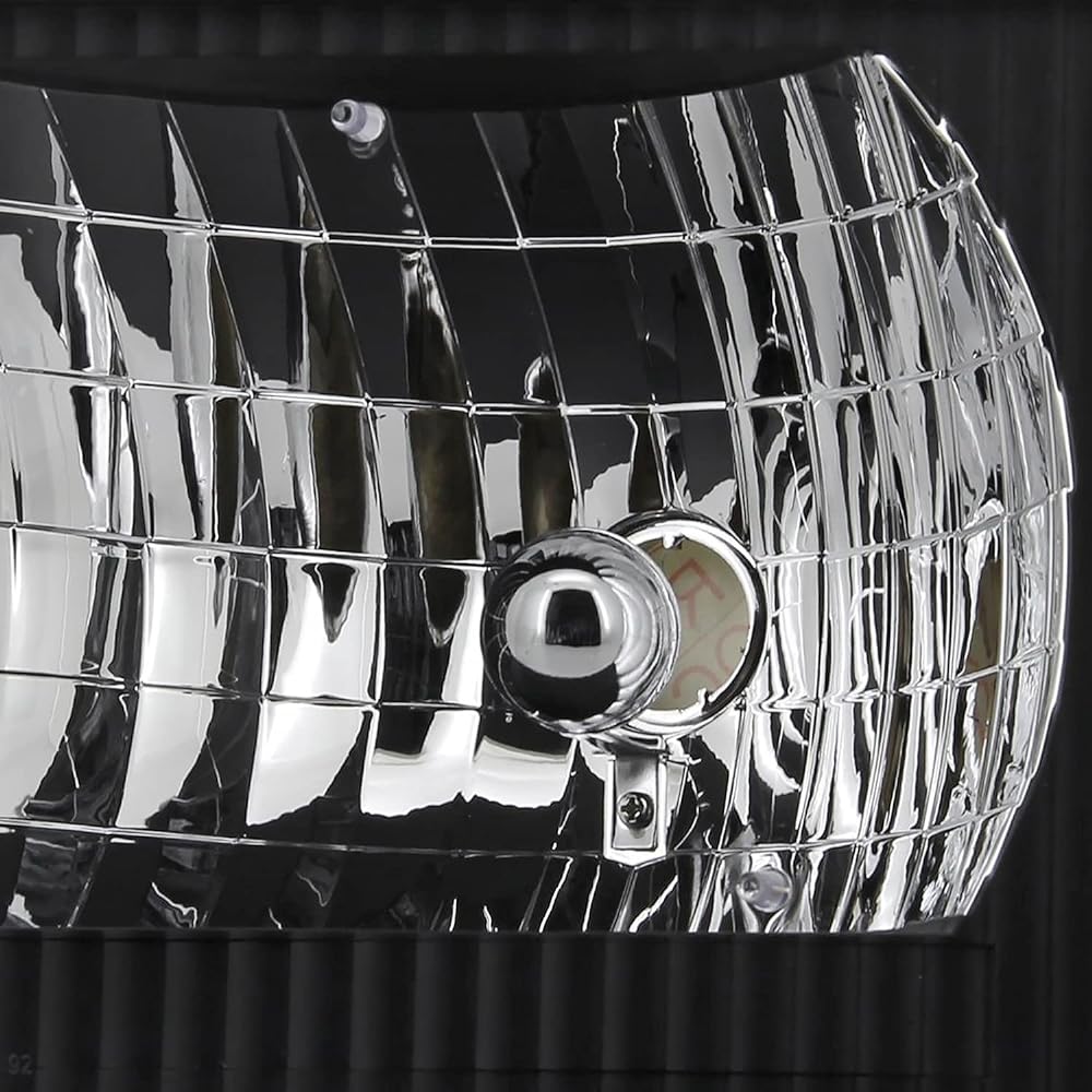 SPEC-D TUNING Black Headlight+Corner Lamp Ford Econo Line Ban E150 E350 E540 1992-2006 L+R Pair Azembris