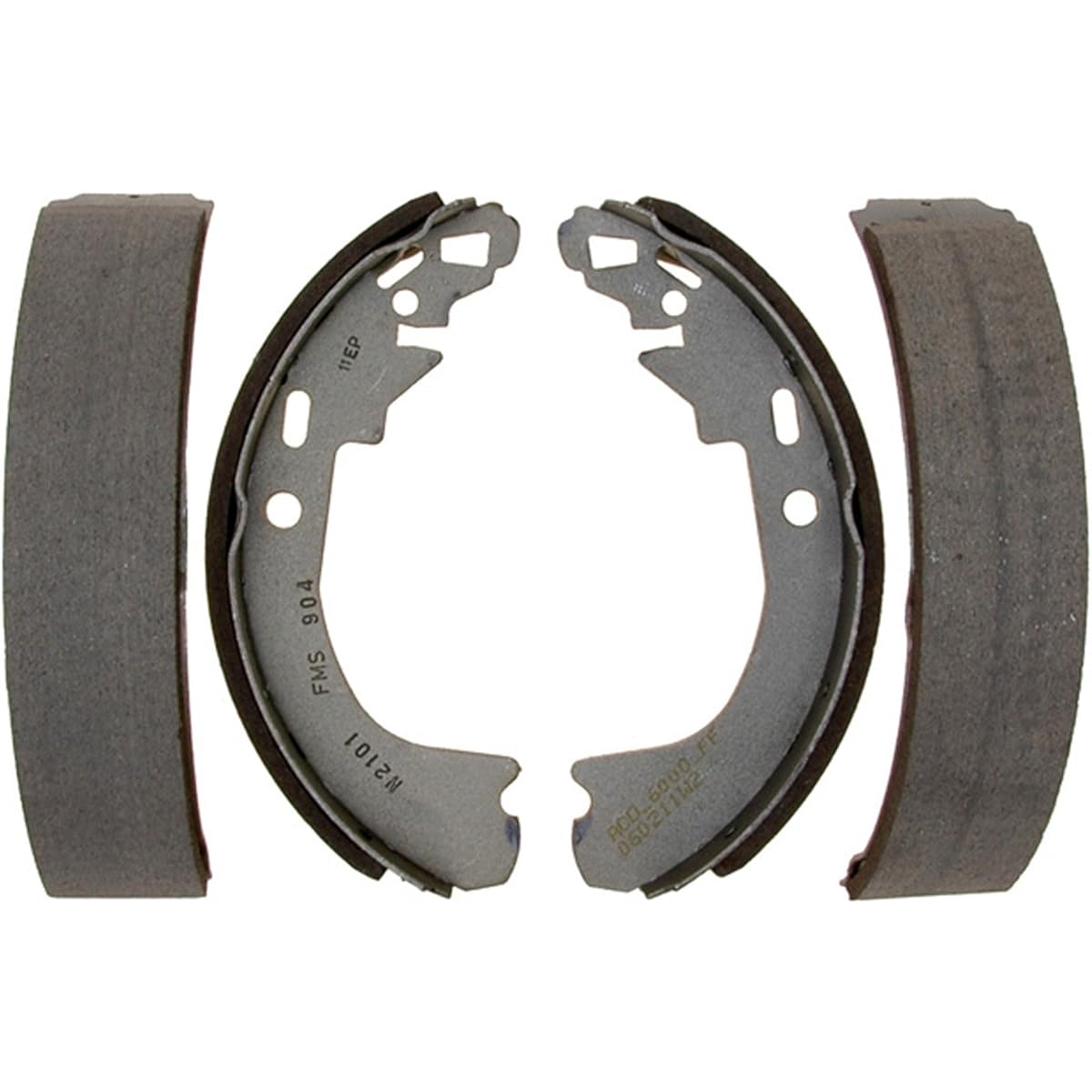 ACDELCO SILVER 14904B Bondedria Drum Brake Set
