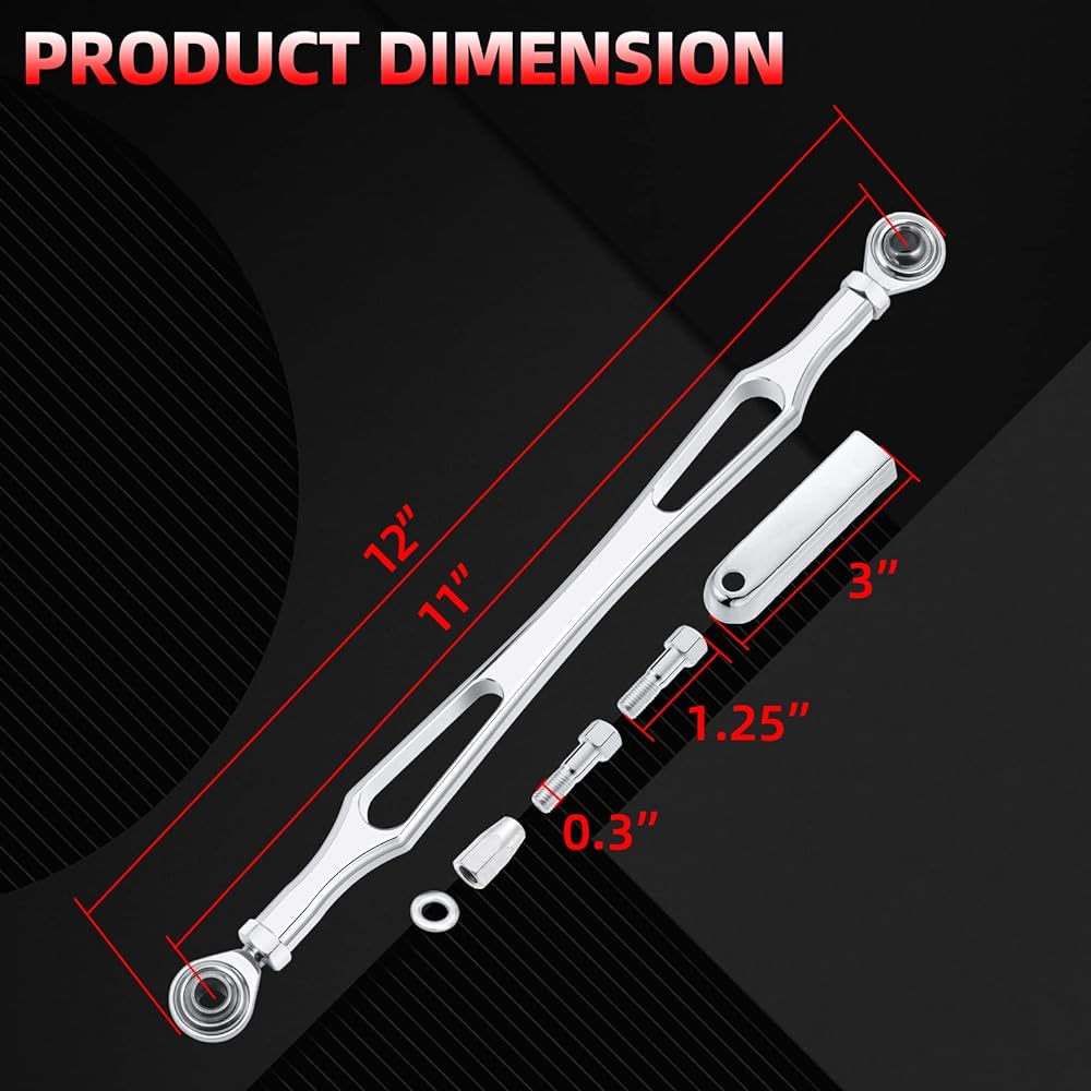 Amazicha Chrome Gear Shift Ringage Harley Davidson Sof Tail Dyna Touring Road King Electride Triglide Tri-Ride 1986-2022