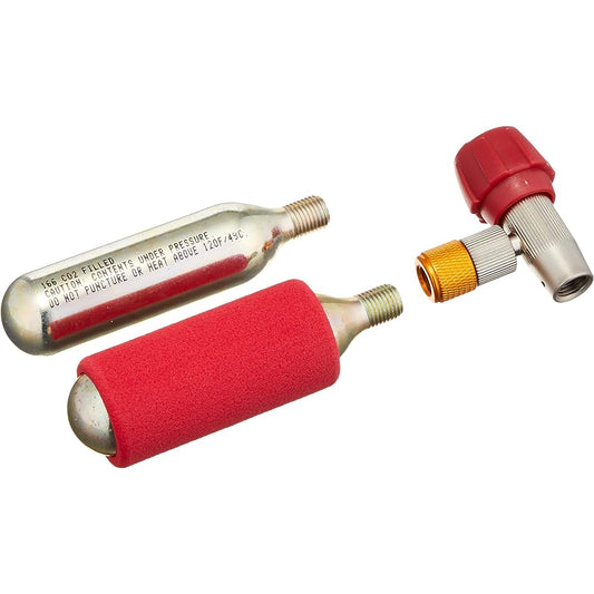 Kijima Motorcycle Bike Parts Air Pump Air Cylinder Set Joint & 2 Gas Cylinder Portable 302-320
