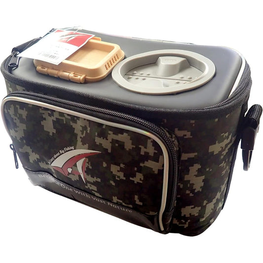 Taka Sangyo Mountain Stream Creel II with Bait Box 813-K Green M