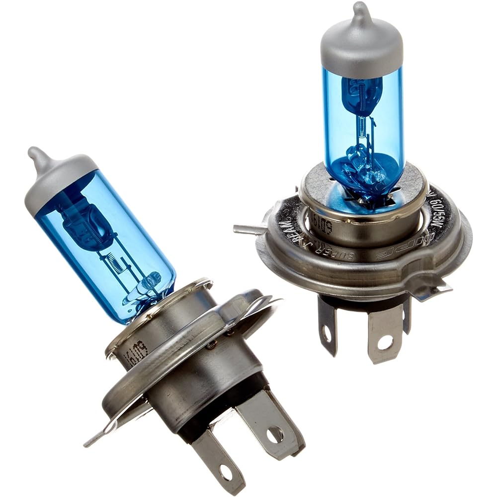 IPF Headlight Fog Lamp Halogen for Car H4 5000K White 12V 2 Pieces Vehicle Inspection Compatible Super J Beam SpecR J51