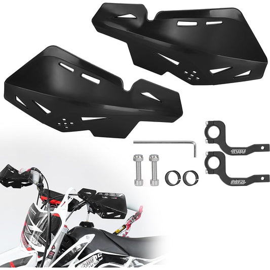 CNC Handlebar Hand Guard Protector Replacement for Dirt Bike Motocross ATV SX SXF EXC XCW Black