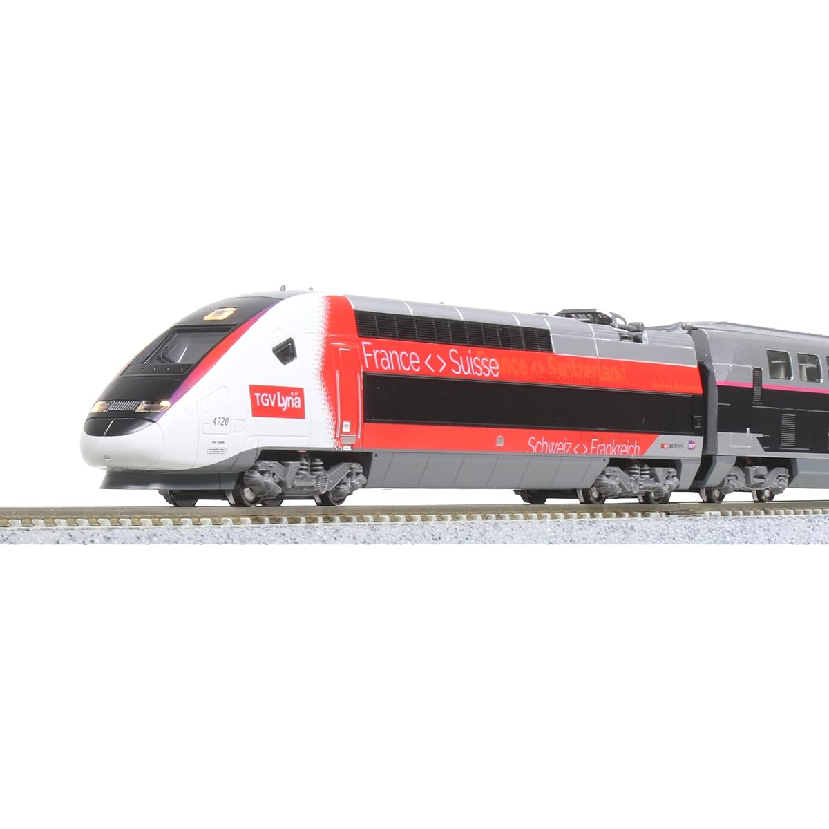 KATO N Gauge TGV Lyria Euroduplex (Lyria Euroduplex) 10-Car Set 10-1762 Railway Model Train