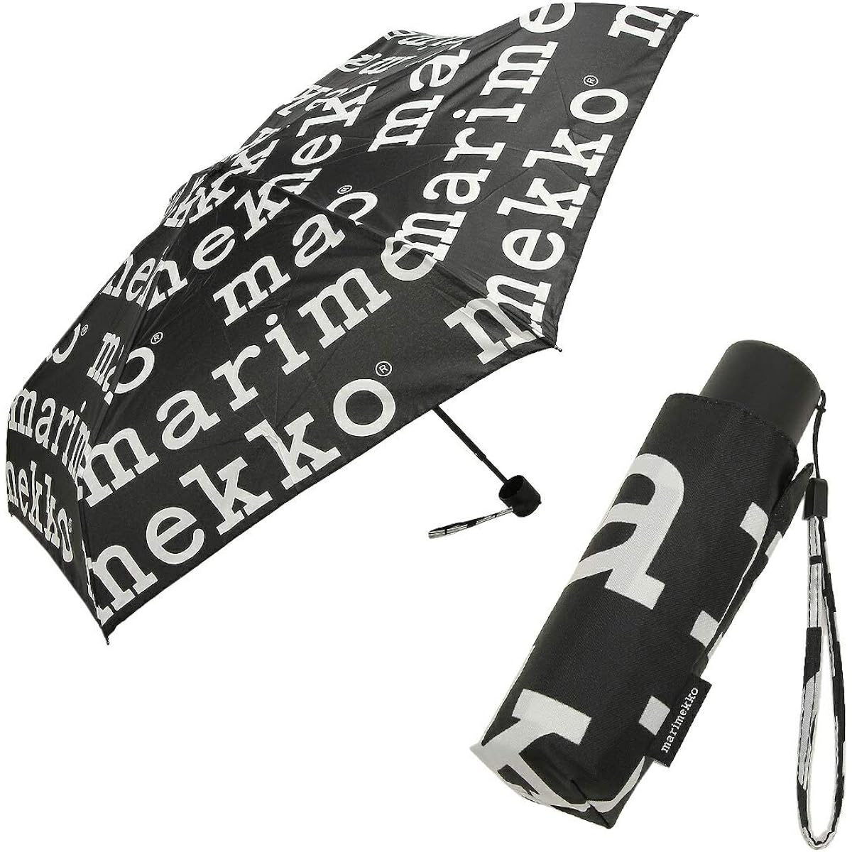 [Marimekko] Umbrella Unikko Folding Umbrella Floral Pattern Women's MARIMEKKO 041399 038653 038654 041405 [Parallel Import]
