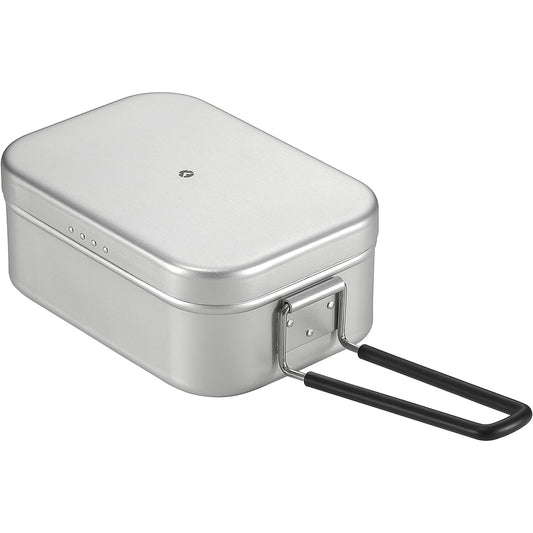 Camping Moon (CAMPING MOON) Extra Thick Mestin Large No Deburring Required Spill Prevention Groove Hot Drain Hole Outdoor Rice Bowl Camping Disaster Prevention S-2013