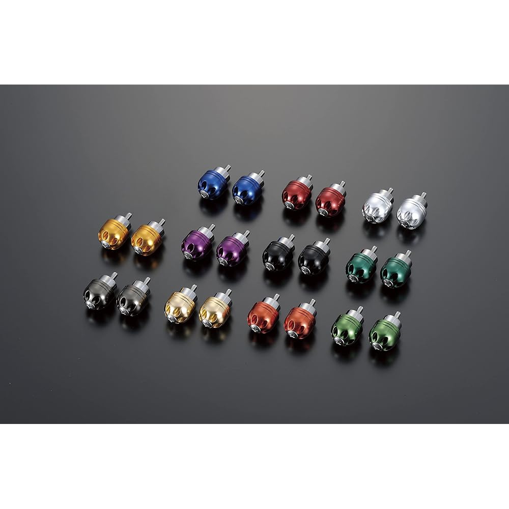 POSH Motorcycle Supplies Handlebar End Big Bar End for M6 Honda Vehicles (Weight Type) Honda/Suzuki Series M6 Type CB1300SF/SB | GSX1300R Hayabusa etc. Red 031179-02-10 Bar End Cap