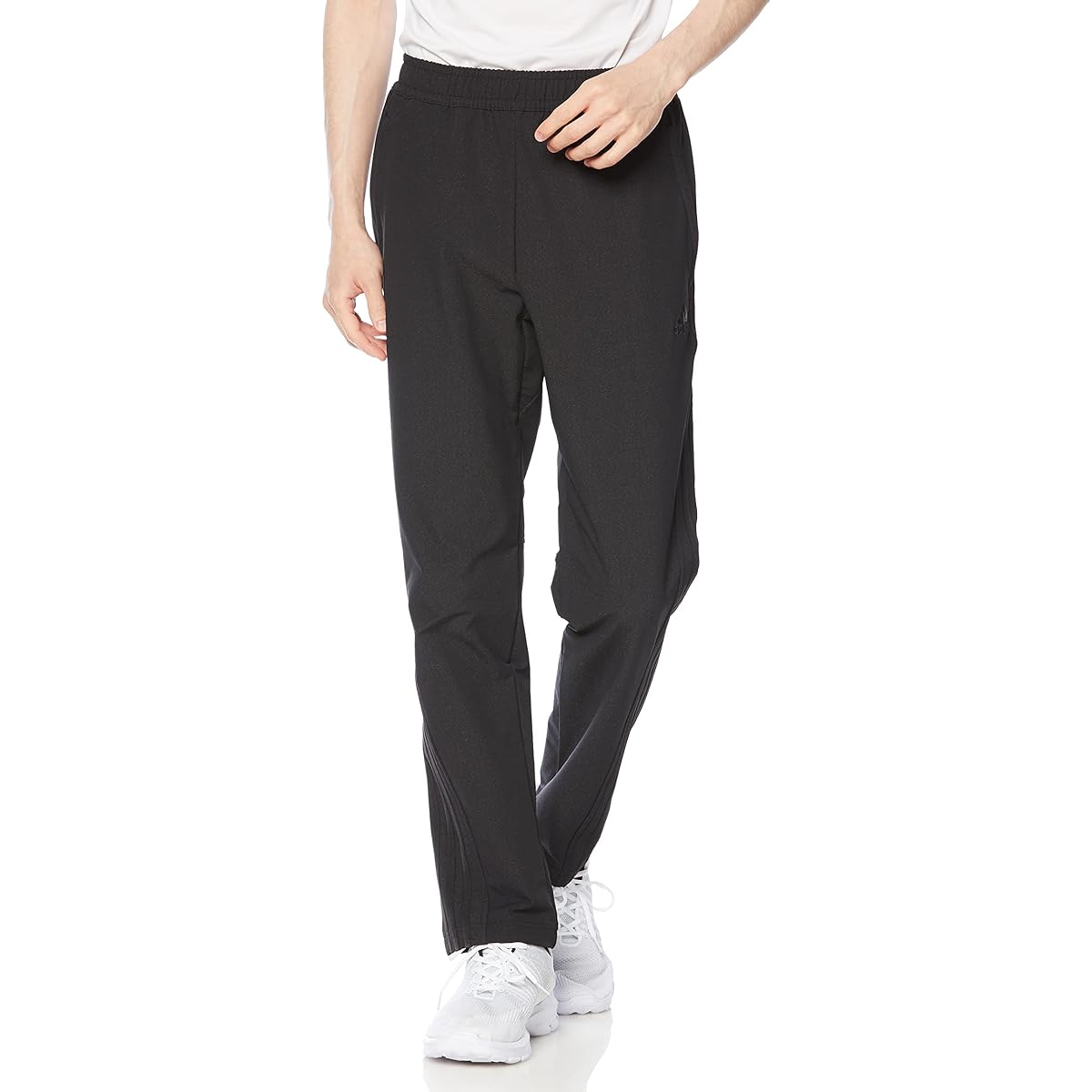 [Adidas] Jersey Bottom 3 Stripes 24/7 Wu Pants L5489 Men's