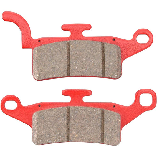 Daytona 99851 Motorcycle Brake Pads, Red (Semi-Metal Pad), Axis Street (12-17), etc., For Front Use, No Thread: 93