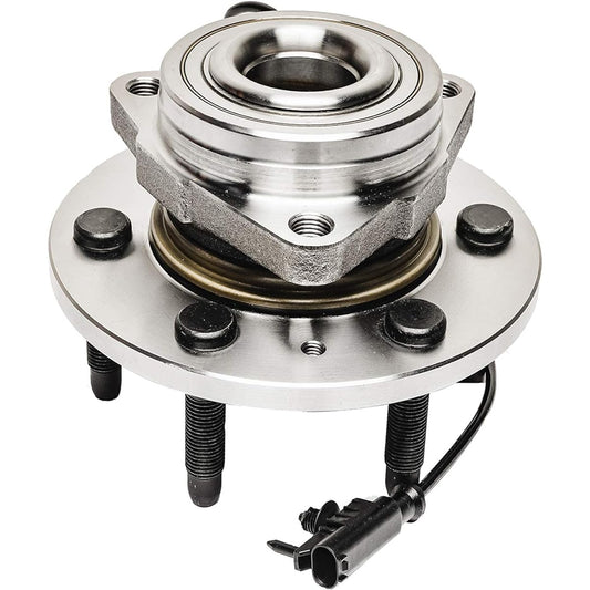 Detroit AXLE -4WD Front Wheel Bearing Hub Assembler Syvolley Silverd Subburn GMC Sierra 1500, Yukon XL, Taho Chard Delac Es Calade -515096 6 Rug