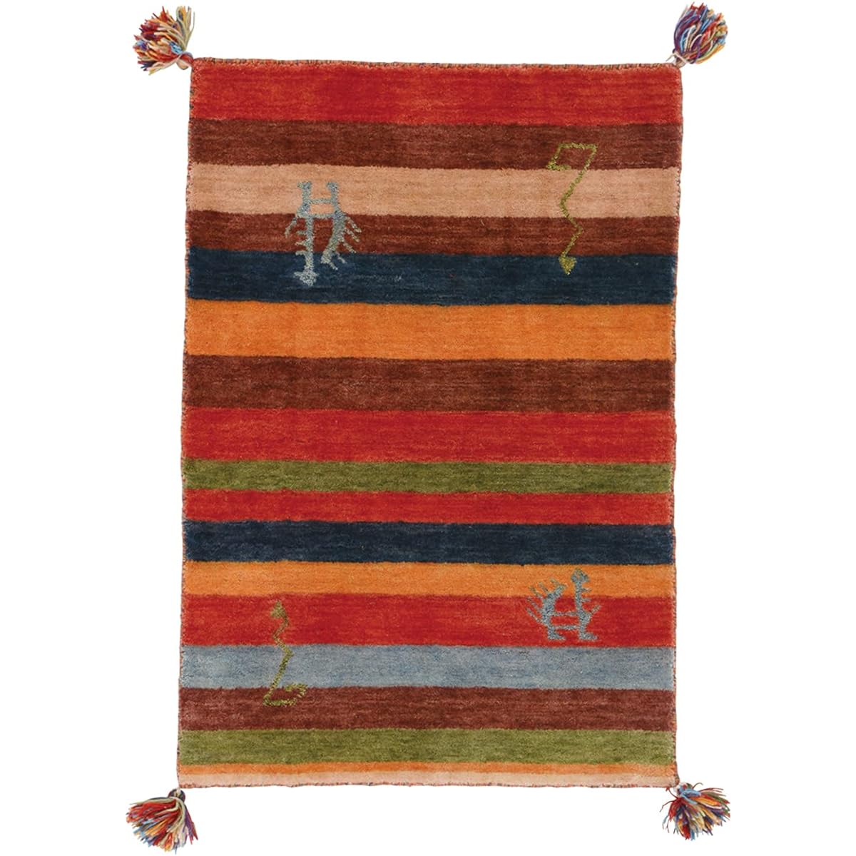 Hagiwara Entrance Mat Multicolor Size: Approx. 45 x 75cm