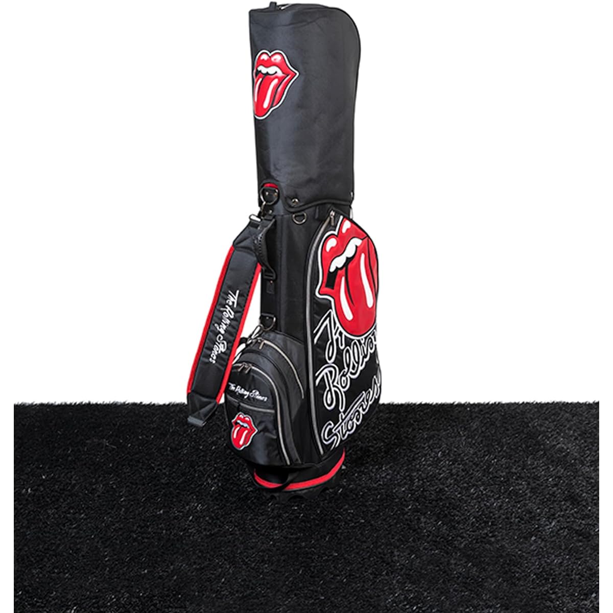 The Rolling Stones Official Red Lick Caddy Bag