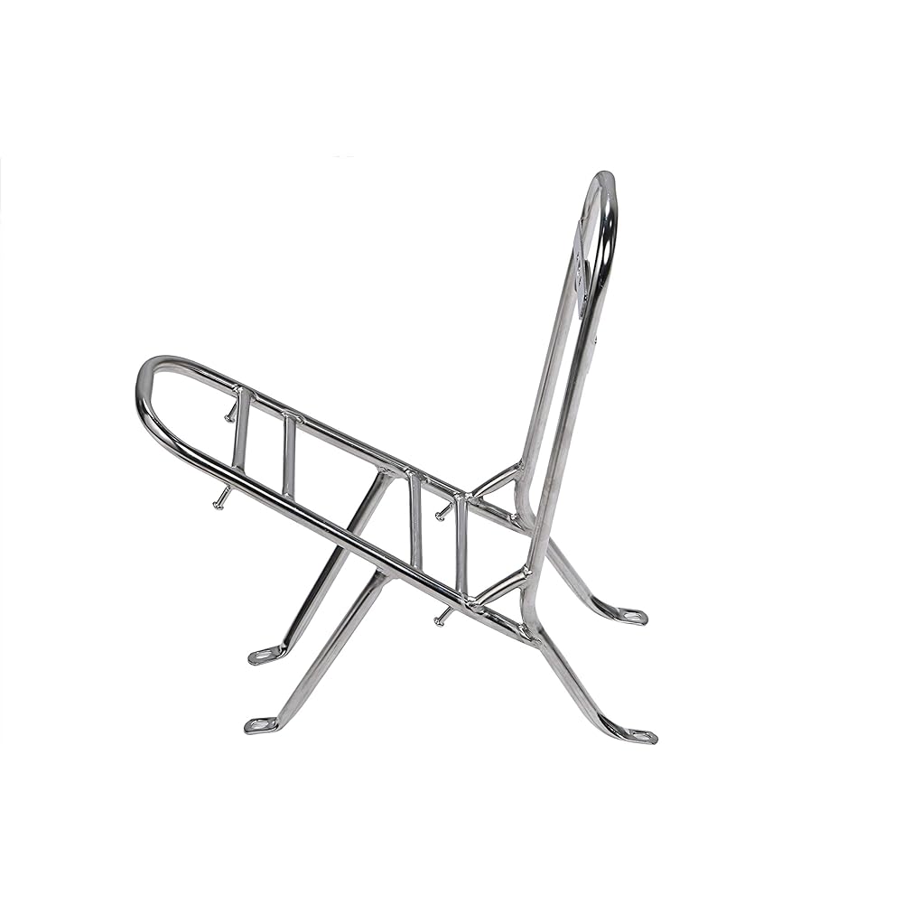 [moriyoshi] Honda Joker 50 Joker 90 Rear Carrier Included Sissy Bar Backrest Back Rest Chrome General Purpose