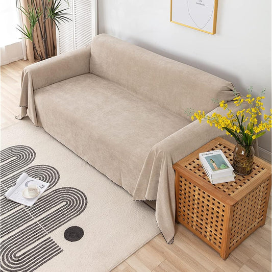 Sofa Waterproof Cover Sofa Cover Waterproof Multi Cover Water Repellent Thick Sofa Rectangle 2 Seater 3 Seater 4 Seater Arms Included Pet Dog and Cat Protection Gray Khaki Color Anti-Slip