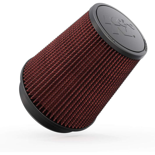 K & N Universal Lump On Air Intake Filter: High performance, premium, washing, replacement air filter: Flange diameter: 5 inches, 7 inches, flange length: 1 inch, shape: Round tapered, RU-2800