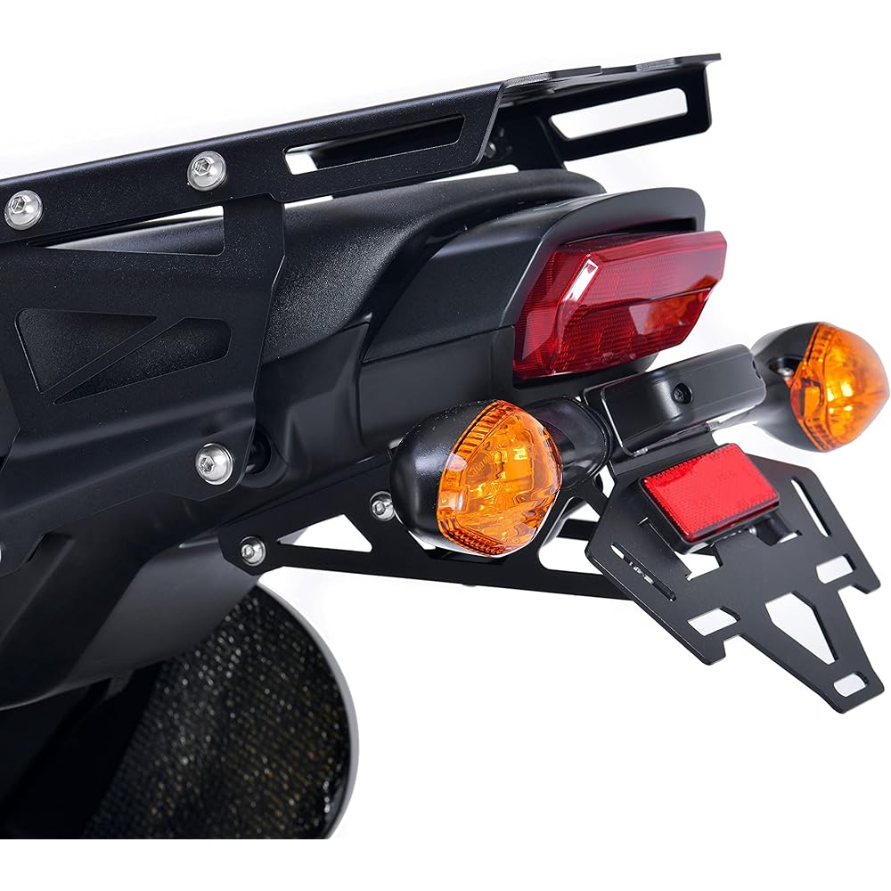 H2C Fender Eliminator Kit GROM JC92 Compatible with Domestic License Plate Short Rear Fender Steel 26PL80101TA