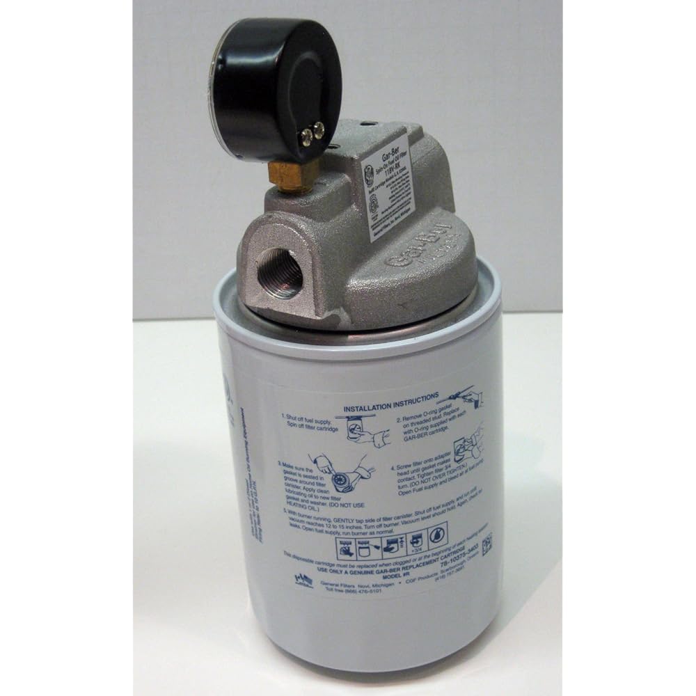 GENERAL OIL 1603 11BV-RK GAR-Ber Spin-on fuel oil filter