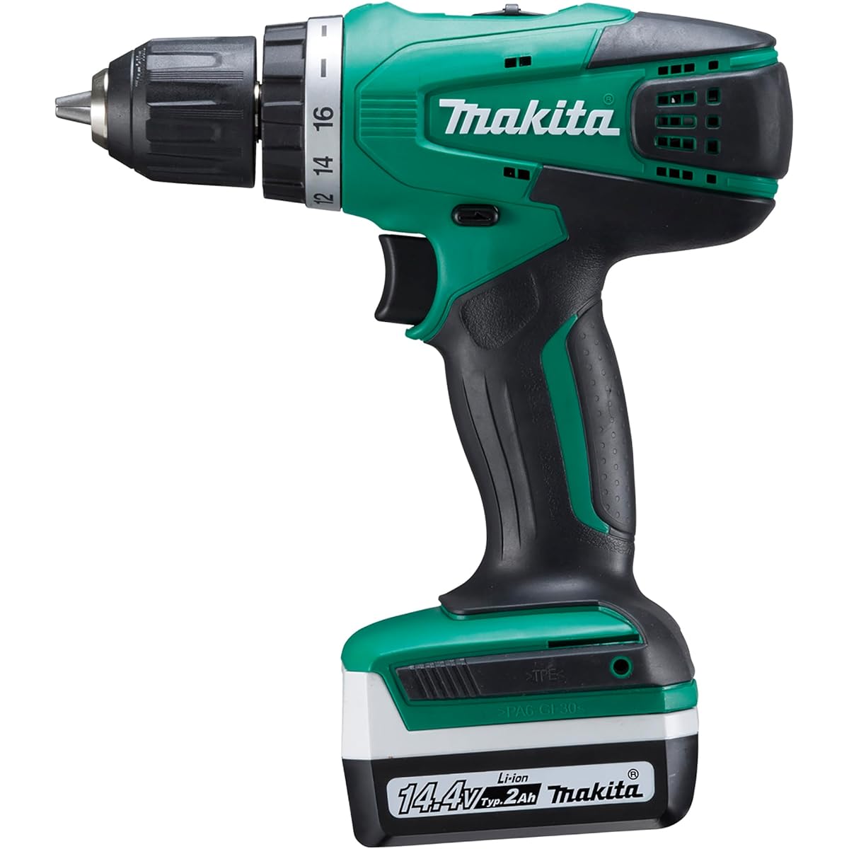 Makita Rechargeable Driver Drill 14.4V2Ah with Battery, Charger, and Case MDF347DSA