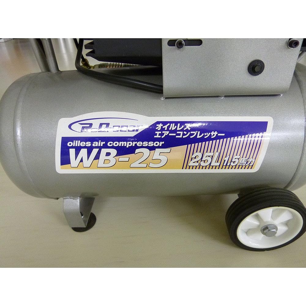 SHINSEI Shinsei oil-less compressor 25L WB-S25