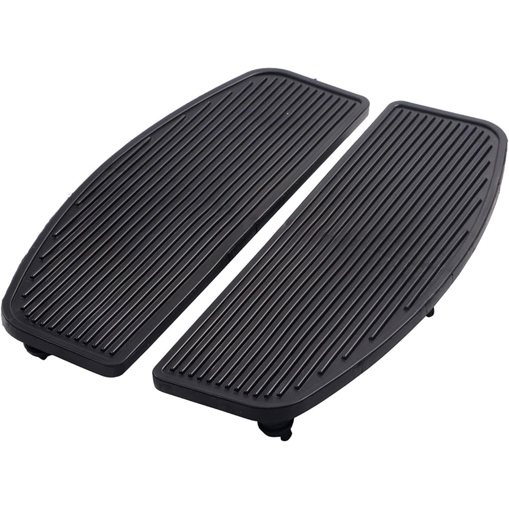 Rubber Front Rider Insert Floorboard Foot Peg Footboard for Harley Touring Softail