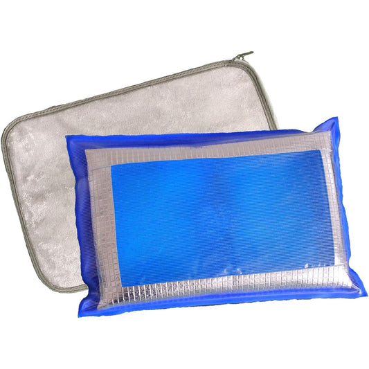 Insulated pillow “Hitoban Cool” exclusive pillow cover + insulated pillow set