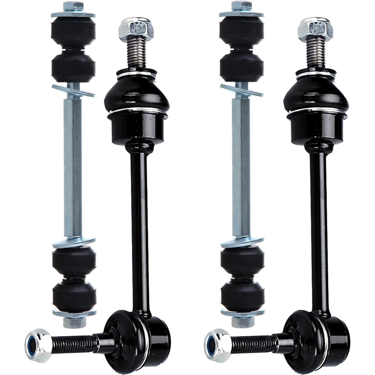 SCITOO 4 2 Front Swaver Rink 2 Rear Swaer Link 1995 1996 1996 Ford Crown Victoria Lincoln Town Car Mercury Grand Marced K8953 K8848