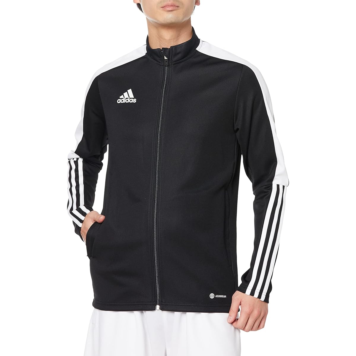 [Adidas] Soccer Jersey Top Tiro Essentials Jacket QD684 Men's