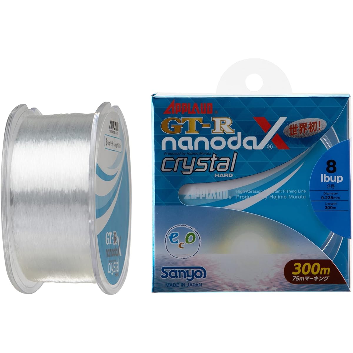 SANYO Nylon NanodaX Line Applied GT-R nanodaX Crystal Hard 300m