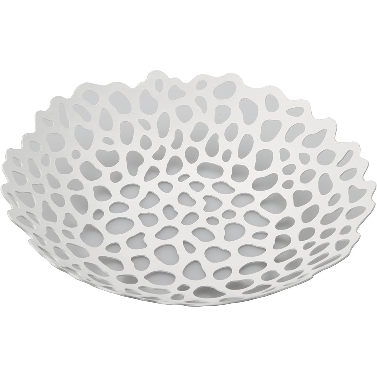 Nagae naft 汀 migiwa fruit bowl S white 250φ×40mm
