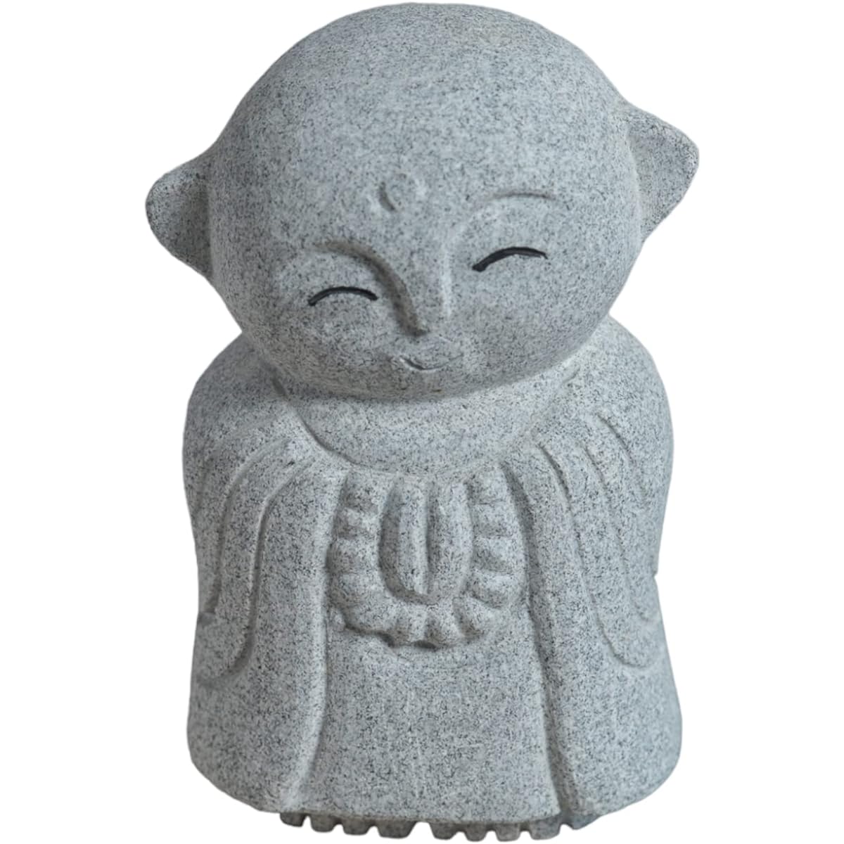 Cinsault Cute Healing Jizo Figurine Granite H15.0cm W9.5cm D7.0cm 1.7kg GZ48