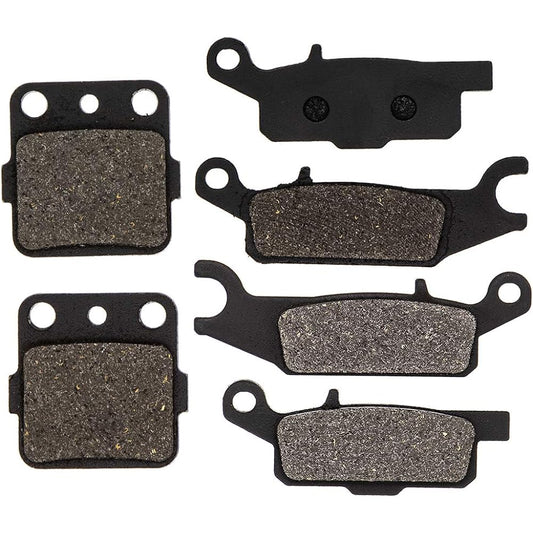 NICHE Brake Pad Kit Yamaha Raptor 250 4D3-W0046-50 4D3-W0045-00 4D3-W0045-10 Front Rear Semi-Metallic