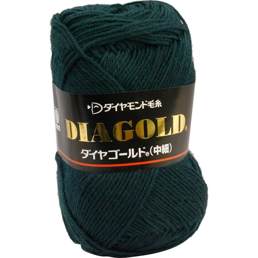 Diamond Yarn Diamond Gold Wool Yarn Medium Fine col.364 Green Series 50g Approx. 200m 10 Ball Set