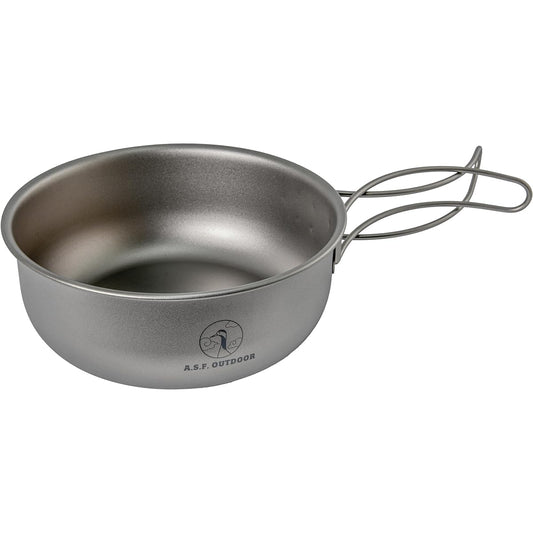 A.S.F. OUTDOOR Titanium frying pan (M) 700ml 15cm