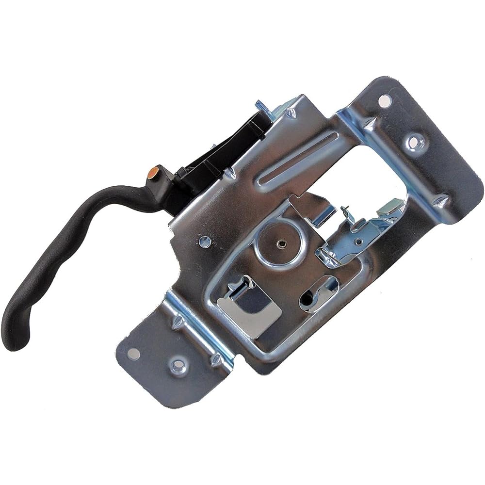 DORMAN 80596 rear passenger seat side interior door handle Chevrolet/GMC model compatible black texture processing