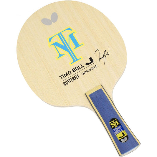 Butterfly Table Tennis Racket Timo Boll J Shakehand Attack 5 Plywood Kids (4-9 years old) For Beginners Flare Large Ball Compatible 36931