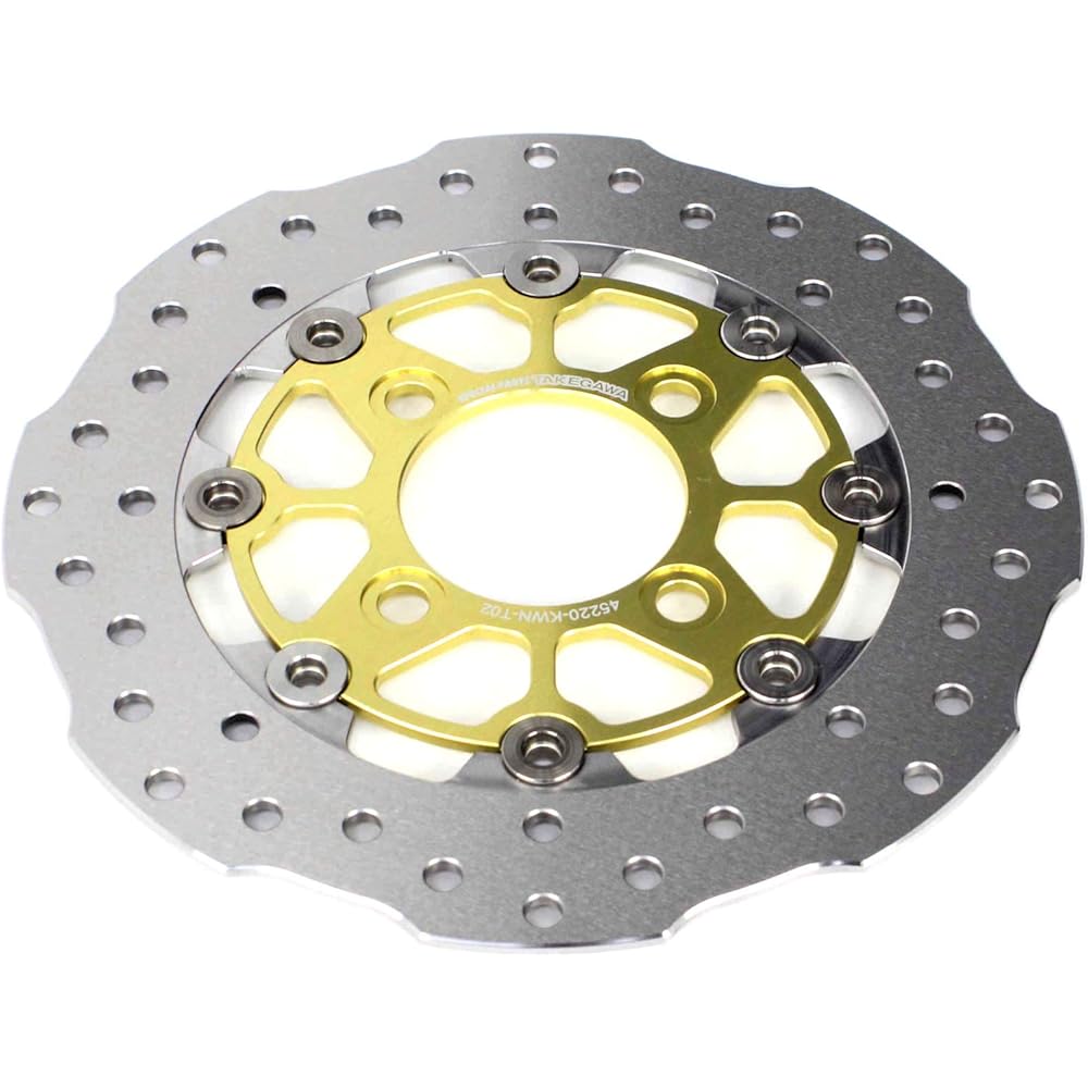Special parts Takegawa floating disc rotor (wave shape) PCX (JF28/56) Dio110 (JF38) Monkey 125 Grom 06-08-0163