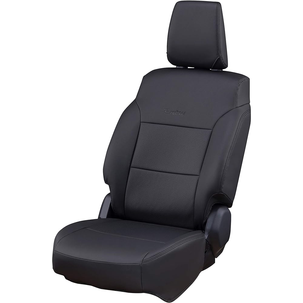 Clazzio Entry Seat Cover Jimny/Jimny Sierra JB64W / JB74W H30/7~ Dimple Type Black EQ-6015 [83NSA6015K]