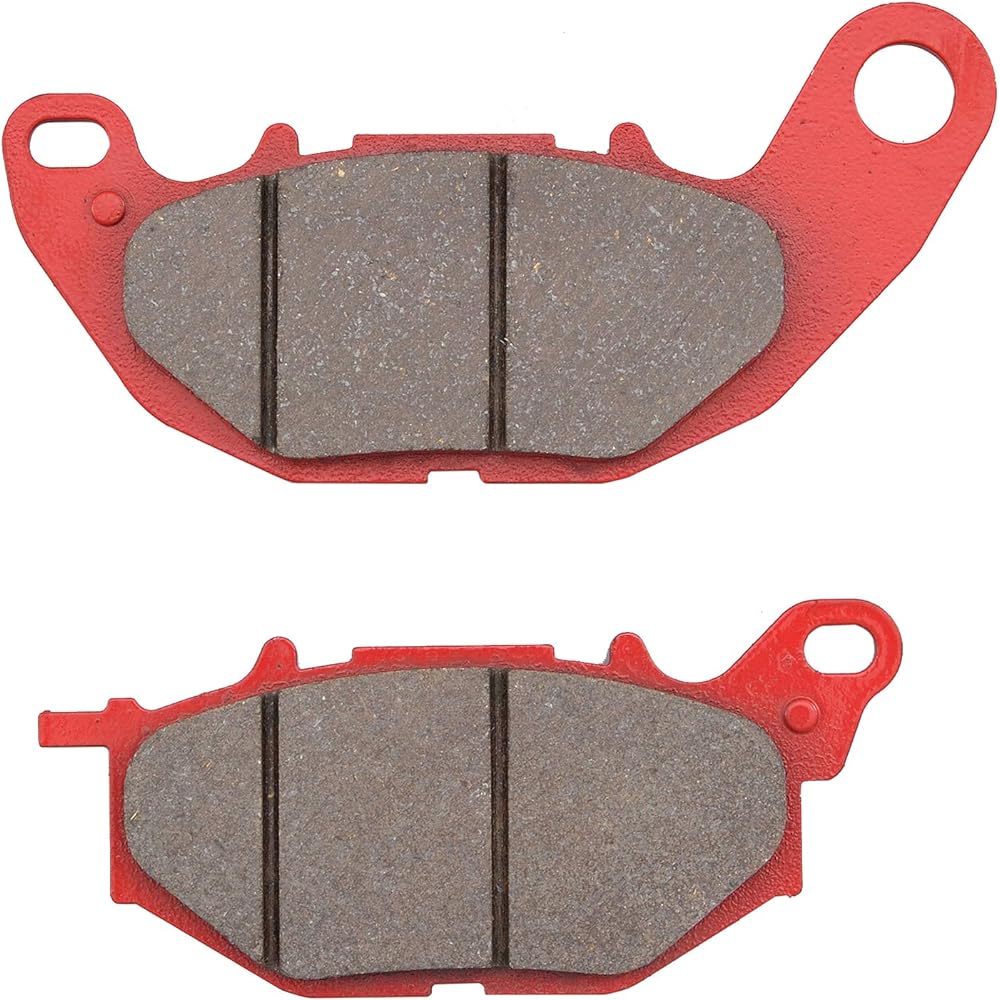 Daytona Motorcycle Brake Pad Red Pad (Semi Metal Pad) MT-03(16-21) YZF-R3 ABS(15-21) MT-25(16-21) XMAX[250](18-22) YZF-