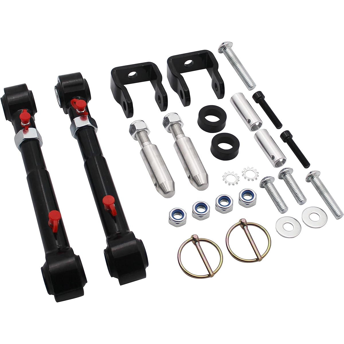 2001 Front Swaybar Quick Dispose System, 97-06 Jeep Wrangler TJ, 2.5-6 inch lift.