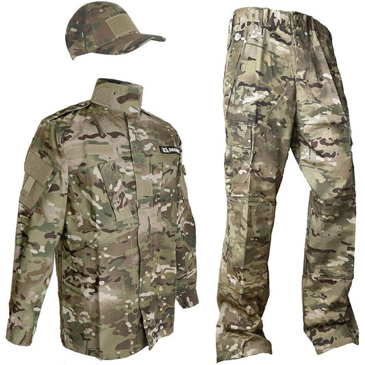 Camouflage top and bottom/baseball cap set Multicam US size S bdu-cm06-S [parallel import goods]