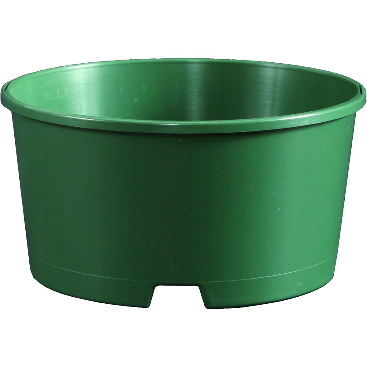 Japan Porihachi Hanbai Poly Pot Shallow Hard Pot Shallow LP-135S [570 Pots] NI-125 Moss Green 570 Pack