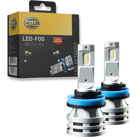 HELLA Heller Head/Fog Light Retrofit LED Bulb H8/H11/H16