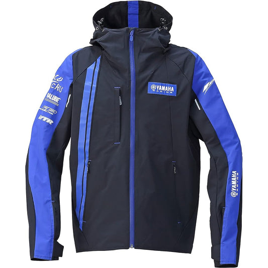 Yamaha Parka YRE21 Racing Parka Jacket [Race Blue Fun items] YAMAHA RACING items Blue x Black M size 90792-Y115M