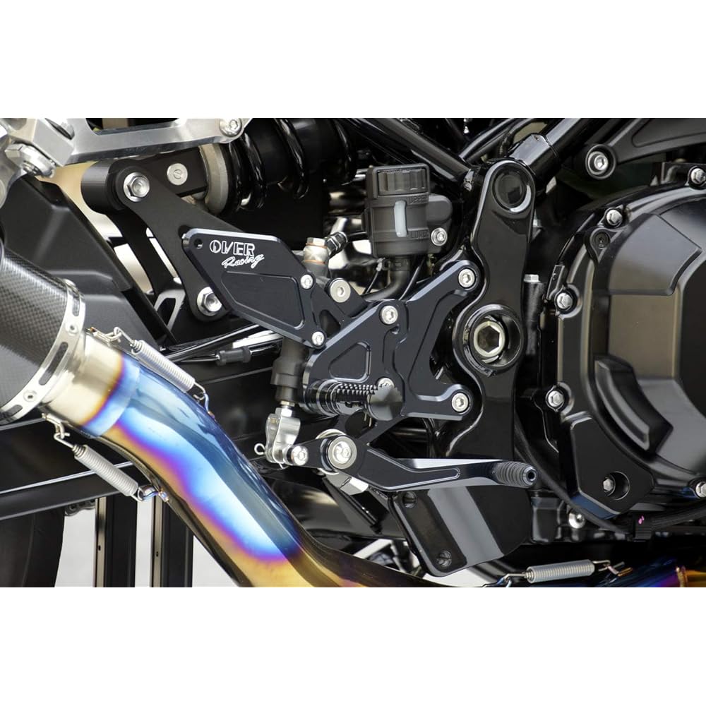 OVERRACING Back Step 4 Position Black Z900RS(18) 51-71-01B