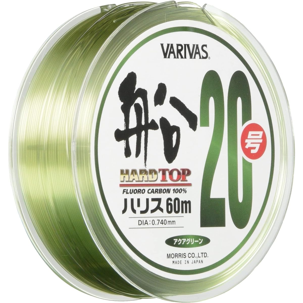 VARIVAS Harris Hardtop Ship Harris Fluorocarbon 60m Aqua Green