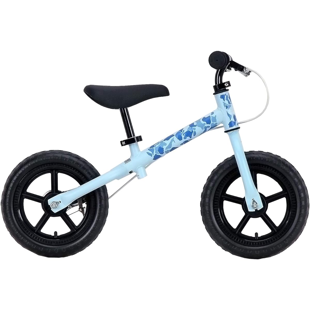 CAPTAIN STAG Kids Running Bike Pedalless Bicycle with Brake Training Bike 18 Camouflage CANP OUT