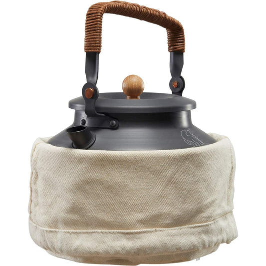 NORDISK Outdoor Aluminum Kettle 1.3L Charcoal Color Kettle [Genuine Japanese Product] 127010