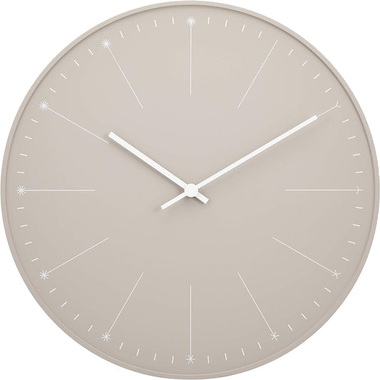 Lemnos Wall Clock Analog Dandelion Beige dandelion NL14-11 BG Lemnos Diameter 290 x Thickness 40mm