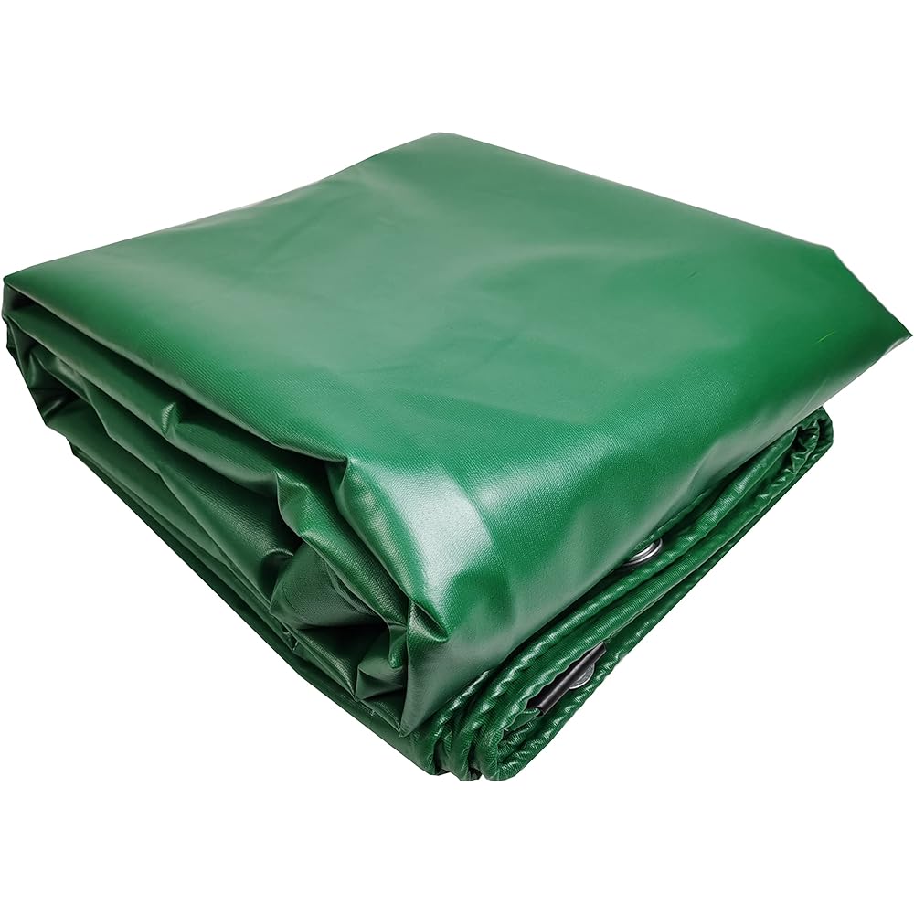 HFS(R) Light Truck Bed Sheet, Rainproof Sheet, Truck Sheet, 12.8 x 8.5 ft (3.6 x 2.4 m), PVC Canvas, Waterproof, For Typhoons, Water Damage, Sun Protection, Freeze-Resistant, Weather Resistant, Rope Included